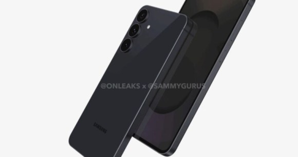 Rendu du Samsung Galaxy S25 FE // Source : Onleaks x Sammygurus