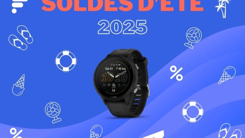 Les soldes veulent vous mettre au sport avec cette Garmin Forerunner 955 qui est 200 € moins chère
