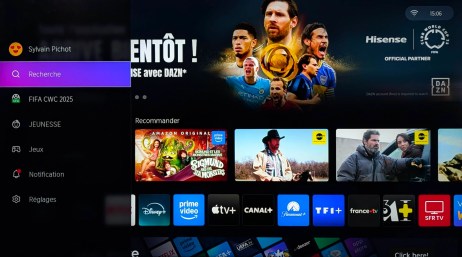 Hisense 65U8Q // Source : Sylvain Pichot - Frandroid
