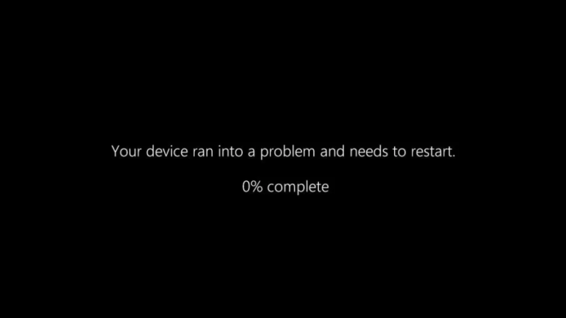 Microsoft tue l’écran bleu : voici le nouvel écran noir de la mort de Windows 11, le fameux BSOD