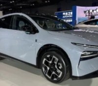 La Xpeng G7 au salon automobile de Hong Kong, le 12 juin 2025