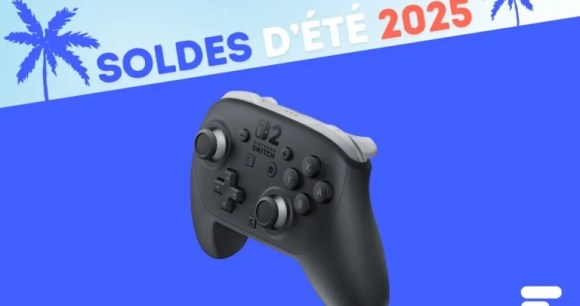 Manette Nintendo Switch 2 Pro – Soldes d’été 2025
