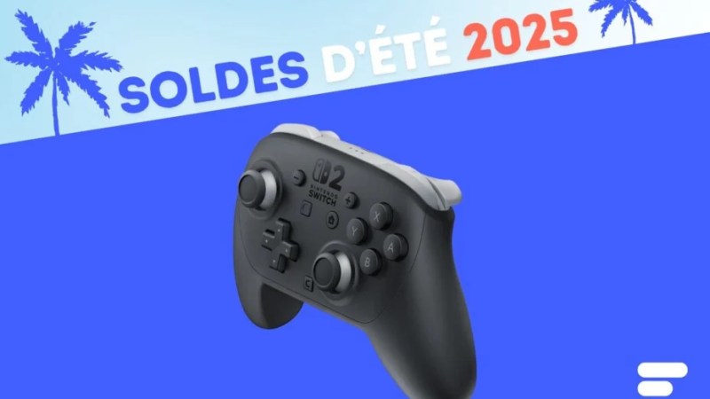 Amazon baisse déjà le prix de la nouvelle manette Pro de la Nintendo Switch 2 grâce aux soldes Amazon baisse déjà le prix de la nouvelle manette Pro de la Nintendo Switch 2 grâce aux soldes