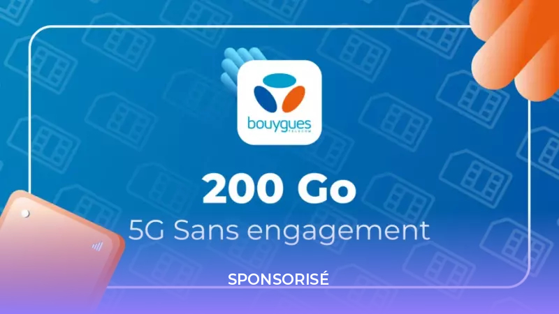 Un forfait mobile 200 Go à moins de 1 euro ? B&You plie le game