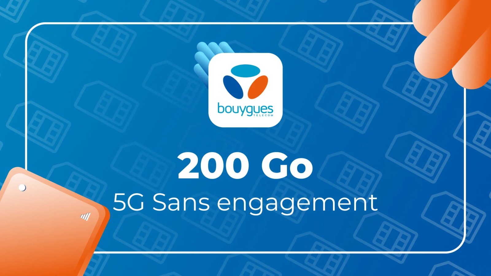 Image pour Un forfait mobile 200 Go à moins de 1 euro ? B&You plie le game