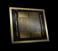 Une puce Nvidia Blackwell pour illustration // Source : Nvidia