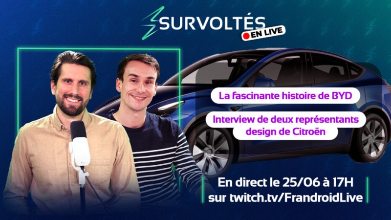 La fascinante histoire de BYD et une double interview Citroën : notre émission Survoltés de ce soir continue de se réinventer