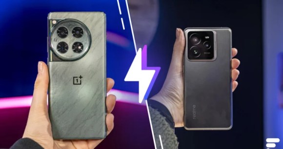 Realme GT 7 vs OnePlus 12 versus Frandroid