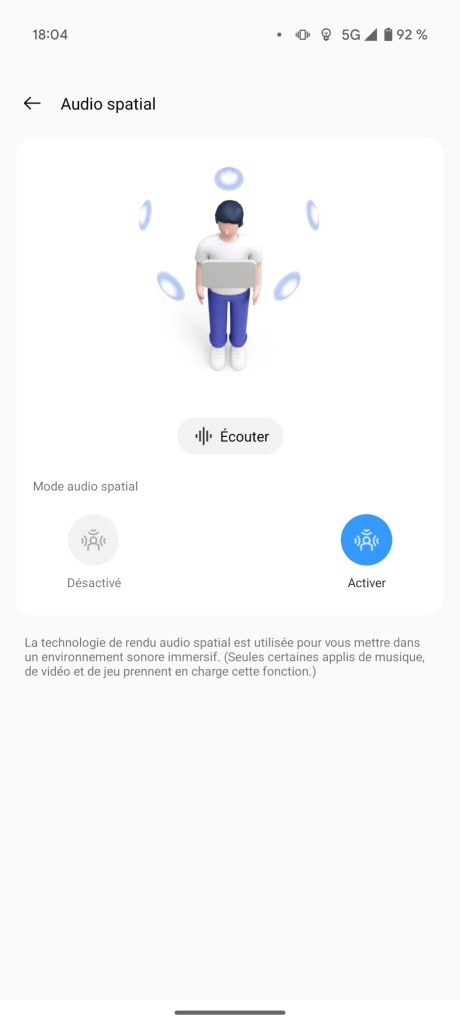 Tela de link realMe 1
