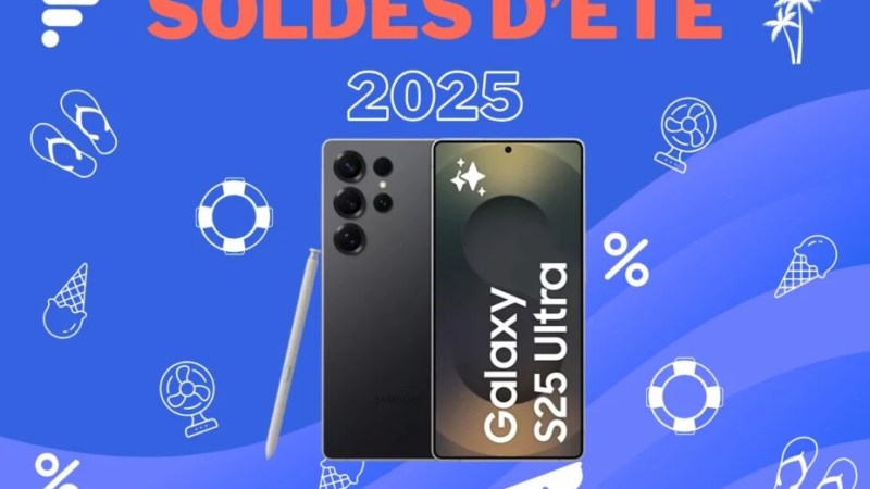 Samsung Galaxy S25 Ultra en soldes : plus fin, plus intelligent et déjà 300 € moins cher