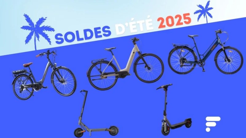 Plusieurs vélos et trottinettes électriques sont soldés à un super prix en ce moment Plusieurs vélos et trottinettes électriques sont soldés à un super prix en ce moment