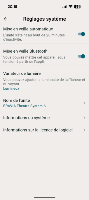 Sony Bravia Theatre System 6 // Source : Sylvain Pichot - Frandroid