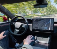 Tesla Model S en mode FSD
