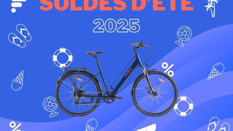 La réduction de 74 % rend ce vélo électrique de trekking impossible à ignorer pendant les soldes chez Fnac et Darty