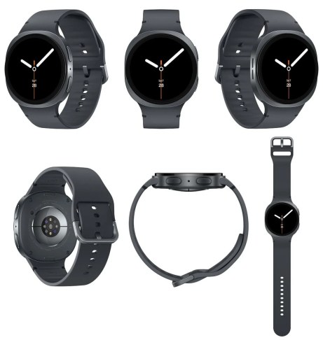 La Samsung Galaxy Watch 8 noire