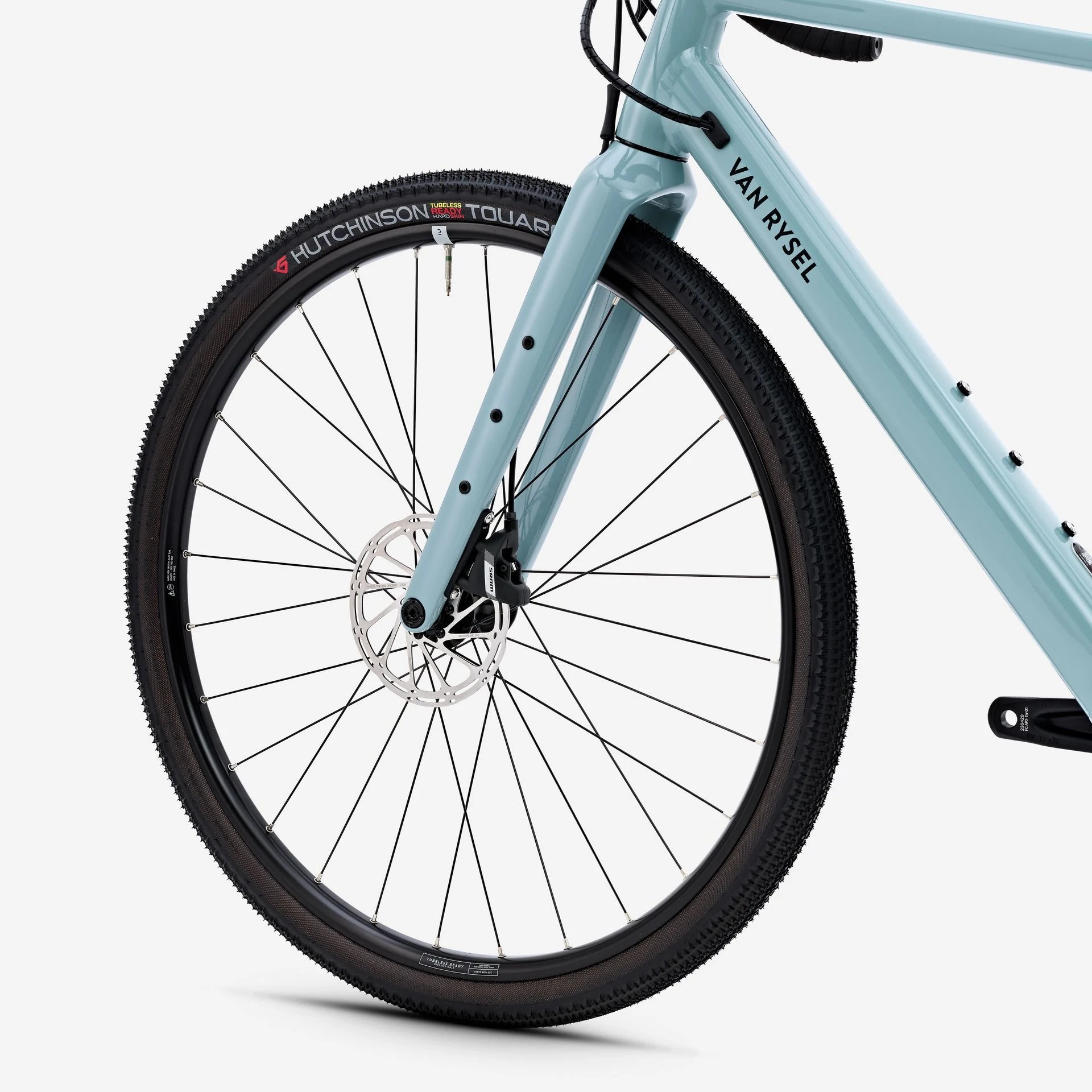 Van Rysel E-GRVL AF HD 2025 roue freins