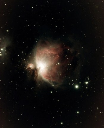 La nébuleuse d'Orion avec le Vespera II