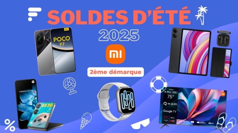 Les produits Xiaomi ne sont pas épargnés à la 2e démarque des soldes : voici les 10 meilleurs deals Les produits Xiaomi ne sont pas épargnés à la 2e démarque des soldes : voici les 10 meilleurs deals