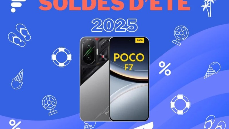 Le Xiaomi Poco F7 vient tout juste de sortir et il est déjà très bien soldé