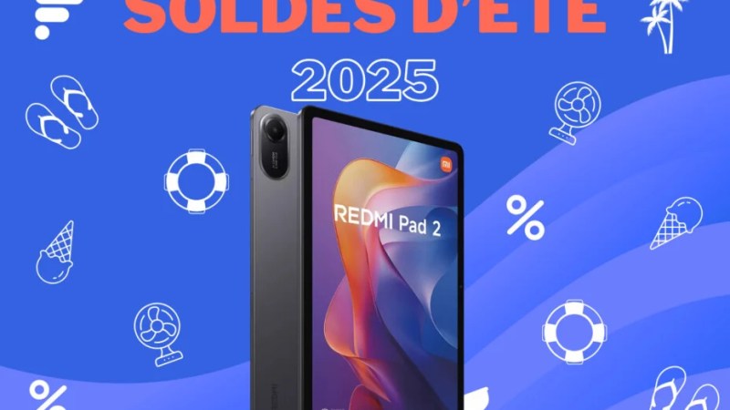La version 256 Go de la nouvelle Xiaomi Redmi Pad 2 est déjà à prix bas pour les soldes d’été