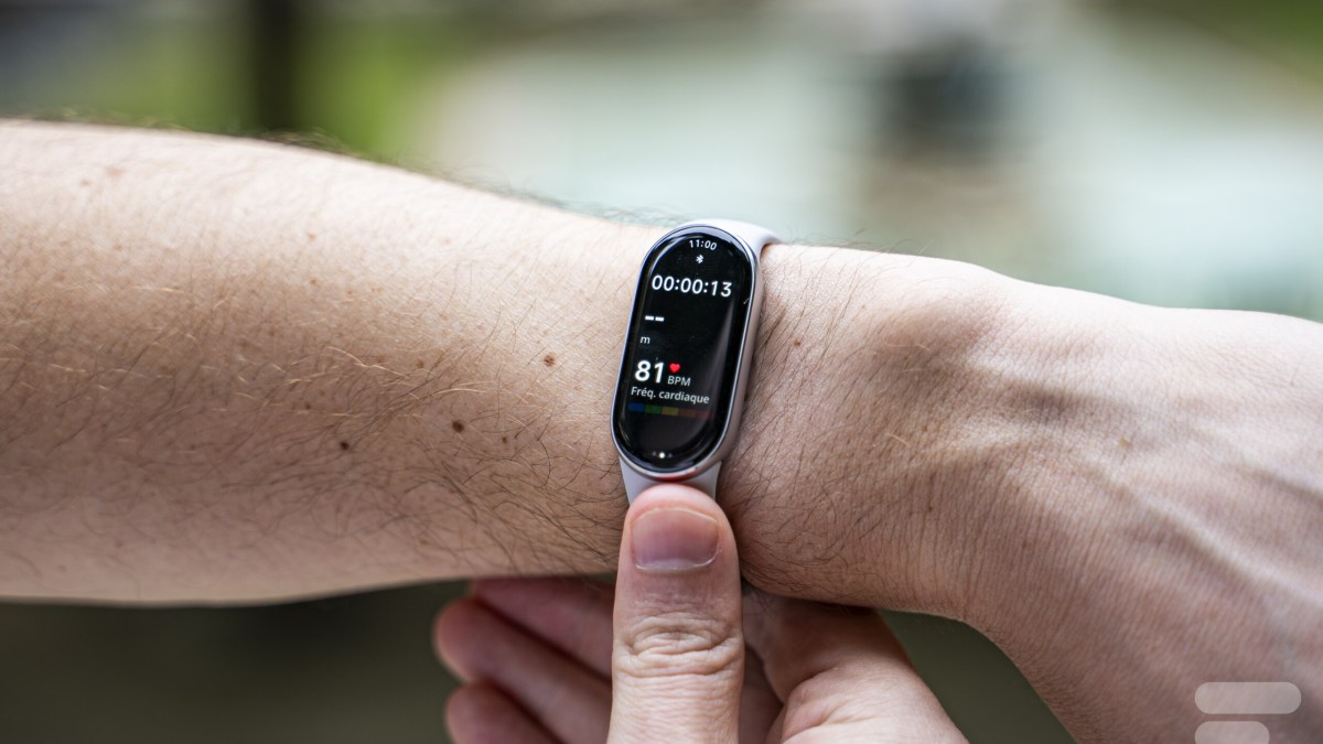 Le suivi sportif sur le Xiaomi Smart Band 10