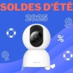Les soldes d’été commencent bien : cette caméra connectée 2,5K Xiaomi coûte moins de 45 €