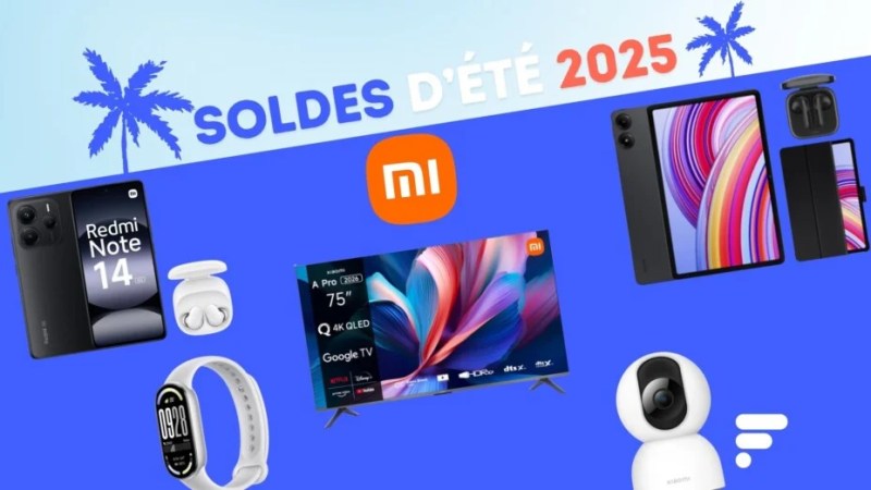 Xiaomi casse encore plus les prix que d’habitude à l’occasion des soldes d’été Xiaomi casse encore plus les prix que d’habitude à l’occasion des soldes d’été
