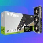 ZOTAC GAMING GeForce RTX 5070 SOLID // Source : Frandroid
