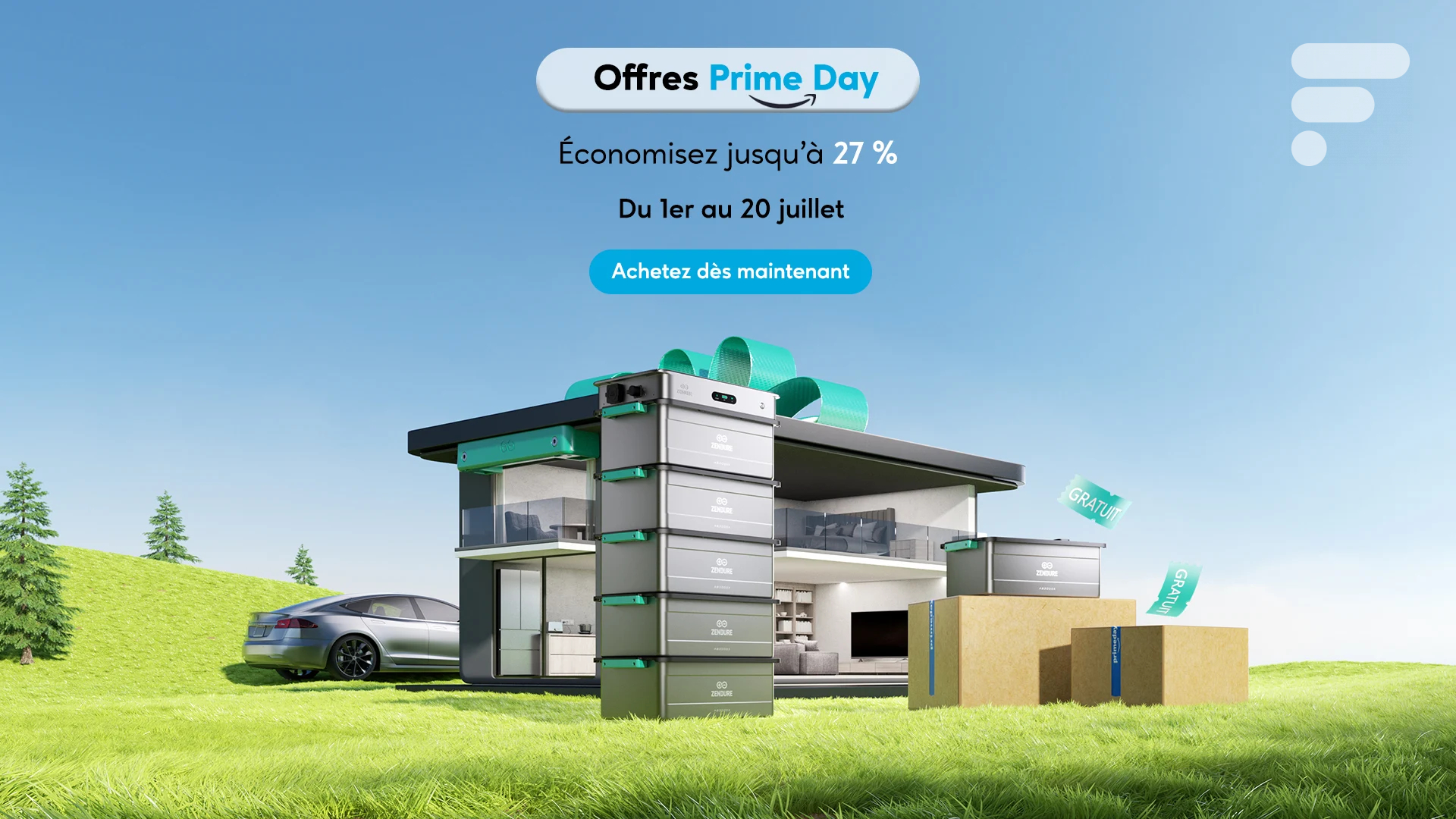 Zendure Offre Prime Day 2025