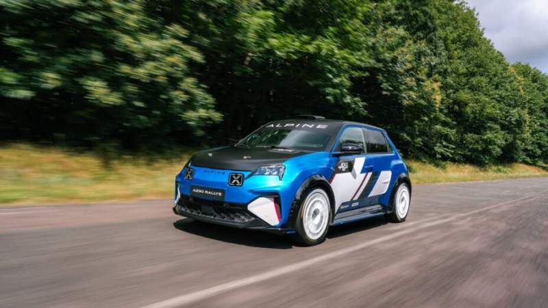 L’Alpine A290 électrique devient encore plus performante avec cette version rallye