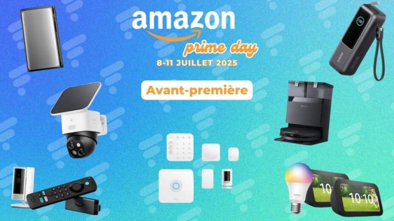 Amazon Prime Day : des offres en avant-première sont déjà en ligne, voici les meilleures Amazon Prime Day : des offres en avant-première sont déjà en ligne, voici les meilleures