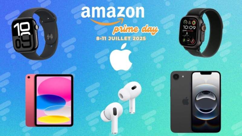 Apple : voici les 12 offres immanquables lors du Prime Day d’Amazon