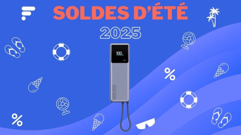 Cette batterie externe Xiaomi 10 000 mAh avec charge 165 W chute sous les 40 € pour cette dernière démarque des soldes