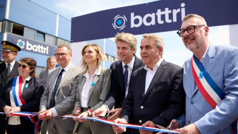 Voici la première usine de recyclage de batterie en France avec un chiffre fort