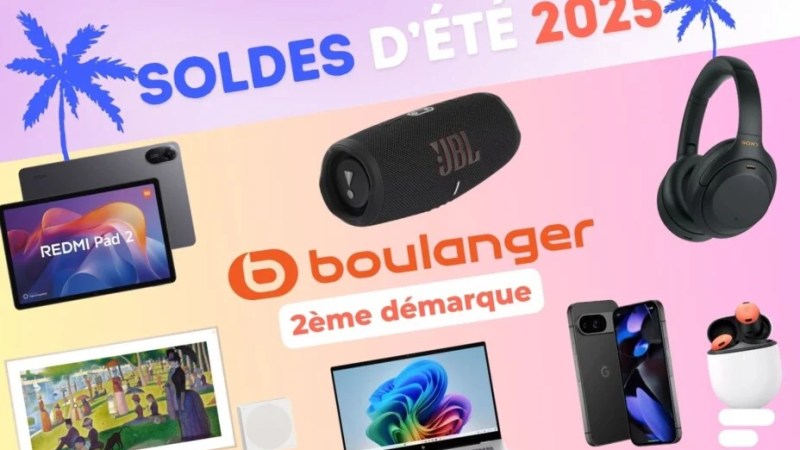 Boulanger sort le grand jeu pour la 2e démarque des soldes : voici les 23 meilleures offres
