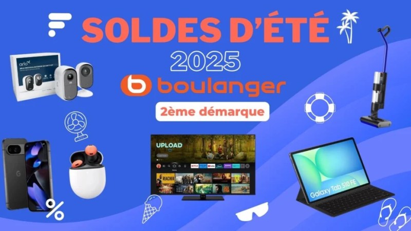 Boulanger continue de réduire les prix pour la 2e démarque des soldes : voici les 22 deals à saisir Boulanger continue de réduire les prix pour la 2e démarque des soldes : voici les 22 deals à saisir