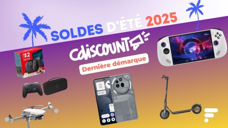 Cdiscount met le paquet pour les derniers jours des soldes : voici les 15 meilleures offres