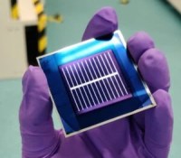 Une cellule tandem développée par le CEA et l'Italien 3Sun.