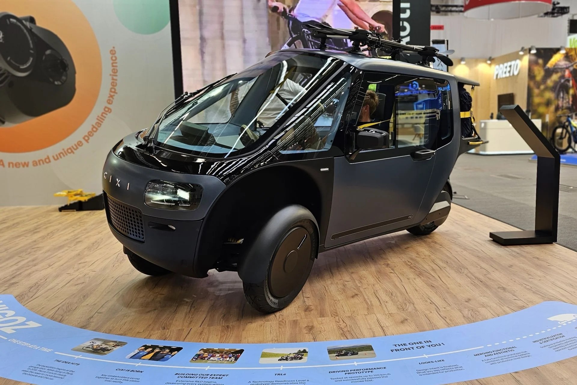Cixi Vigoz véhicule pédalier Eurobike 2025