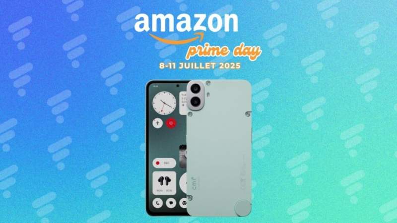 Le CMF Phone 1 est un vrai concept de smartphone personnalisable avec une belle fiche technique bradé à -30 % pour la fin du Prime Day