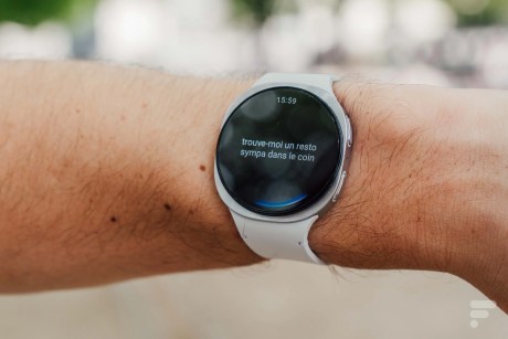 Gemini sur la Samsung Galaxy Watch 8
