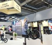 Le stand de la marque Eovolt, désormais UTO, à l'Eurobike 2025. // Source : M. Lauraux pour Frandroid