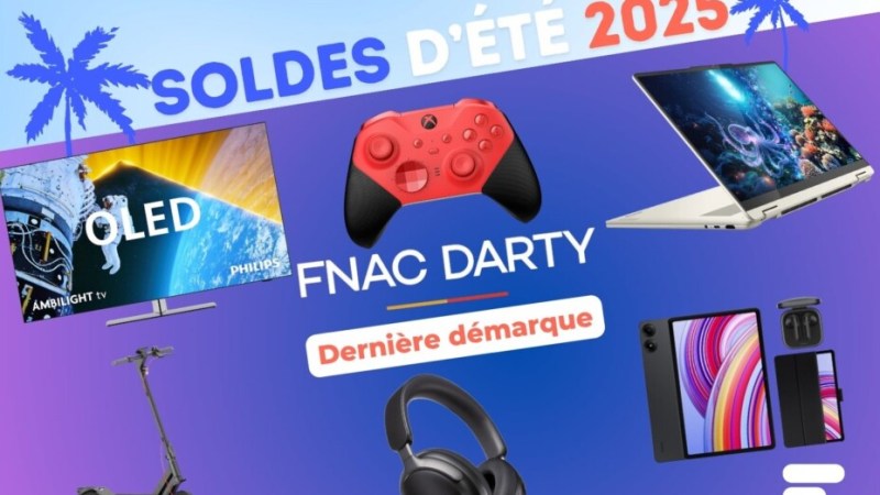 Fnac et Darty vident leurs stocks pour la fin des soldes : les 26 deals à ne pas manquer
