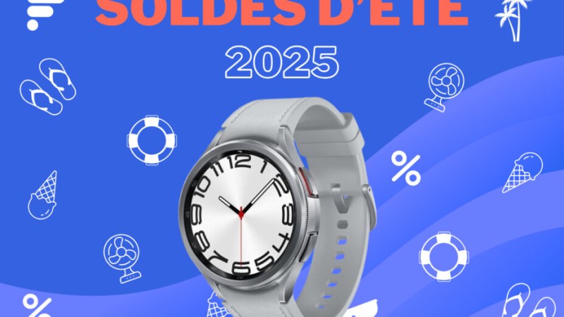 Samsung Galaxy Watch 6 Classic : l’élégance qui reste connectée perd 285 € pour le dernier jour des soldes