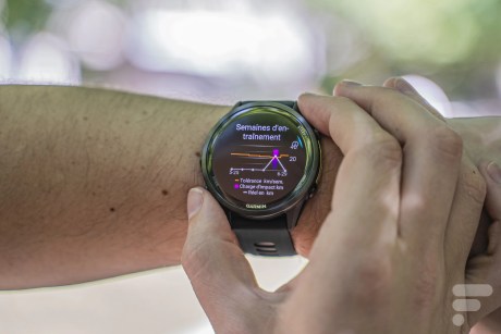 La tolérance de course sur la Garmin Forerunner 970 // Source : Chloé Pertuis - Frandroid