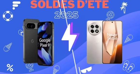 Google Pixel 9 vs OnePlus 13R — soldes d’été 2025