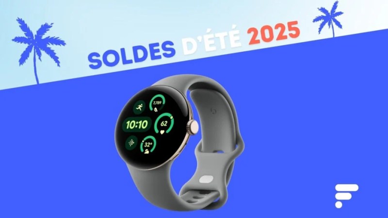 Les soldes font dégringoler le prix de la dernière montre connectée de Google, la Pixel Watch 3