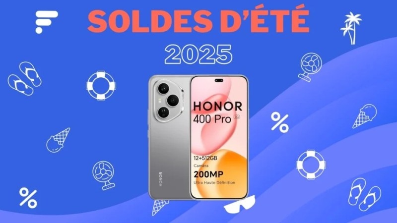 Amazon met déjà en solde le Honor 400 Pro, un smartphone premium puissant et polyvalent qui ne fait pas de concessions