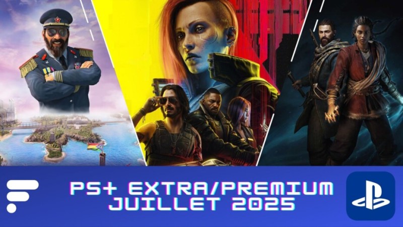PS Plus Extra et Premium en juillet 2025 : on retourne à Night City avec Cyberpunk 2077 offert avec neuf autres jeux !