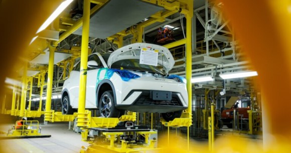 Usine BYD au Brésil // Source : BYD